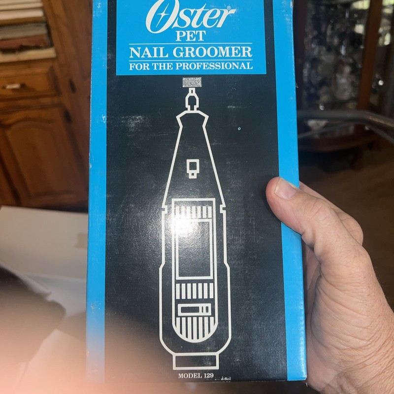 Oster Rechargeable Pet Nail Grinder 2 Speed Model 129 New With Box.