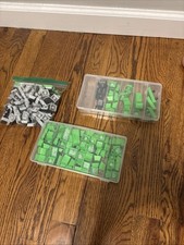 60 keyboard Key caps Green and transparent