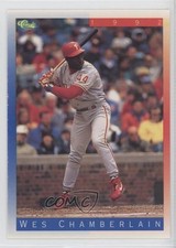 1992 Classic Update Blue/Red Travel Edition Wes Chamberlain #T55 0au4