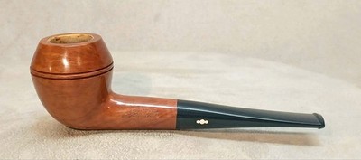 Gorgeous KB&B Yello-Bole Bulldog Carburetor Tobacco Pipe 1930s-40s NM