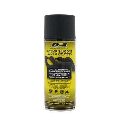 010301 High-Temperature Silicone Coating Spray - Black, 1 CAN