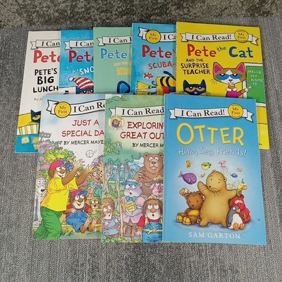 Pete The Cat Little Critter Otter My First I Can Read 8 Paperback Book Lot