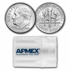 2014-P Roosevelt Dime 50-Coin Roll BU
