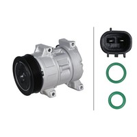 Klimakompressor 12 V Ø 110 Mm Hella Thermo-Expertise FüR U.A. Toyota Auris