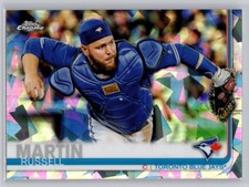 2019 TOPPS CHROME SAPPHIRE EDITION #348 RUSSELL MARTIN TORONTO BLUE JAYS