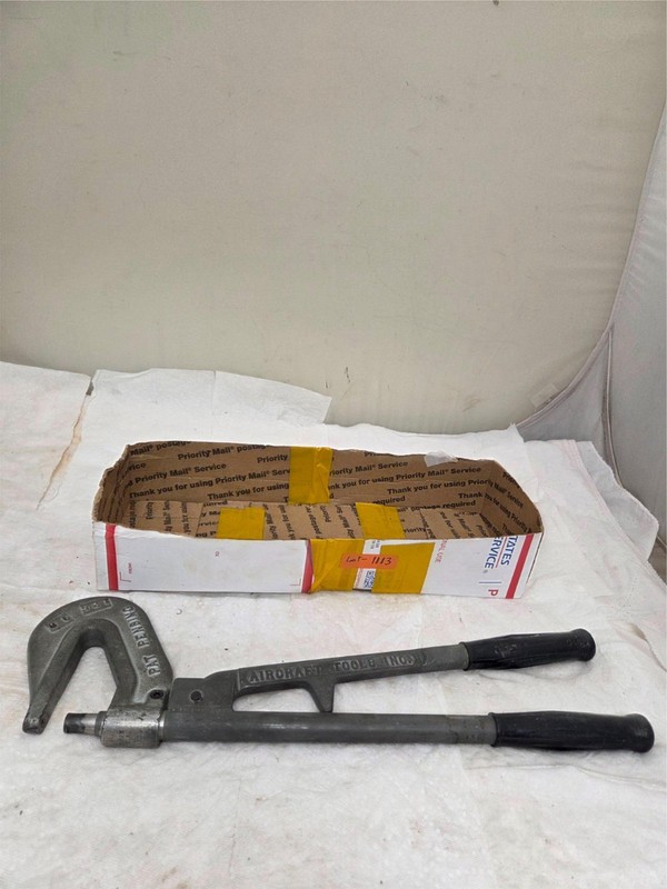 Aircraft Tools Rivet Squeezer 5C05GE01 Aviation Hand Riveting Tool USA LOT-1113