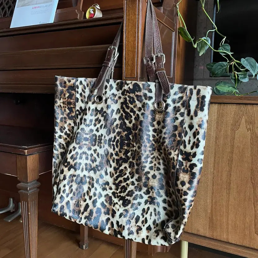 Women’s Leopard Pattern Shoulder Bag - Durable & … - image 3