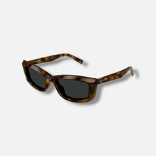 Saint Laurent Women SL658 Brown Cat Eye Sunglasses 54-17-145