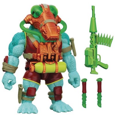 Boss Fight Studio Saurozoic Warriors: Javik Mosa Mosasaurus Wave 3 Actionfigur