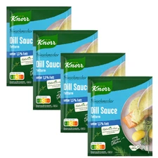 Knorr Dill Sauce LESS FAT sauce spice packet 4ct.-FREE SHIPPING