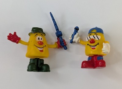 Mr. Lucky Bags Maskottchen Mini Figuren 90er Jahre Spielzeug Vintage Selten
