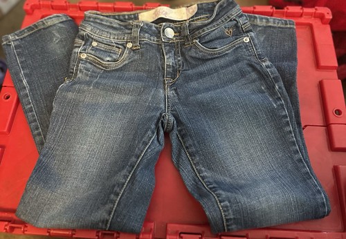 Lot Of 7 Girls Size 8 Jeans(6-Skinny 1-Flare) Gap Justice Jordache Place - Picture 8 of 8