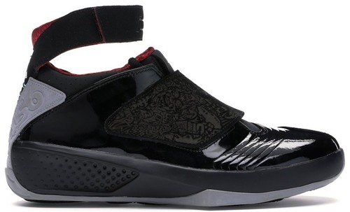 AIR JORDAN XX 20 RETRO USED SIZE 9 BLACK STEALTH VARSITY RED 310455‎ 002 AIR JORDAN XX 20 RETRO USED SIZE 9 BLACK STEALTH VARSITY RED  main image 4