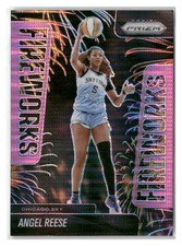 2025 Panini Prizm WNBA #11 Angel Reese Fireworks /75