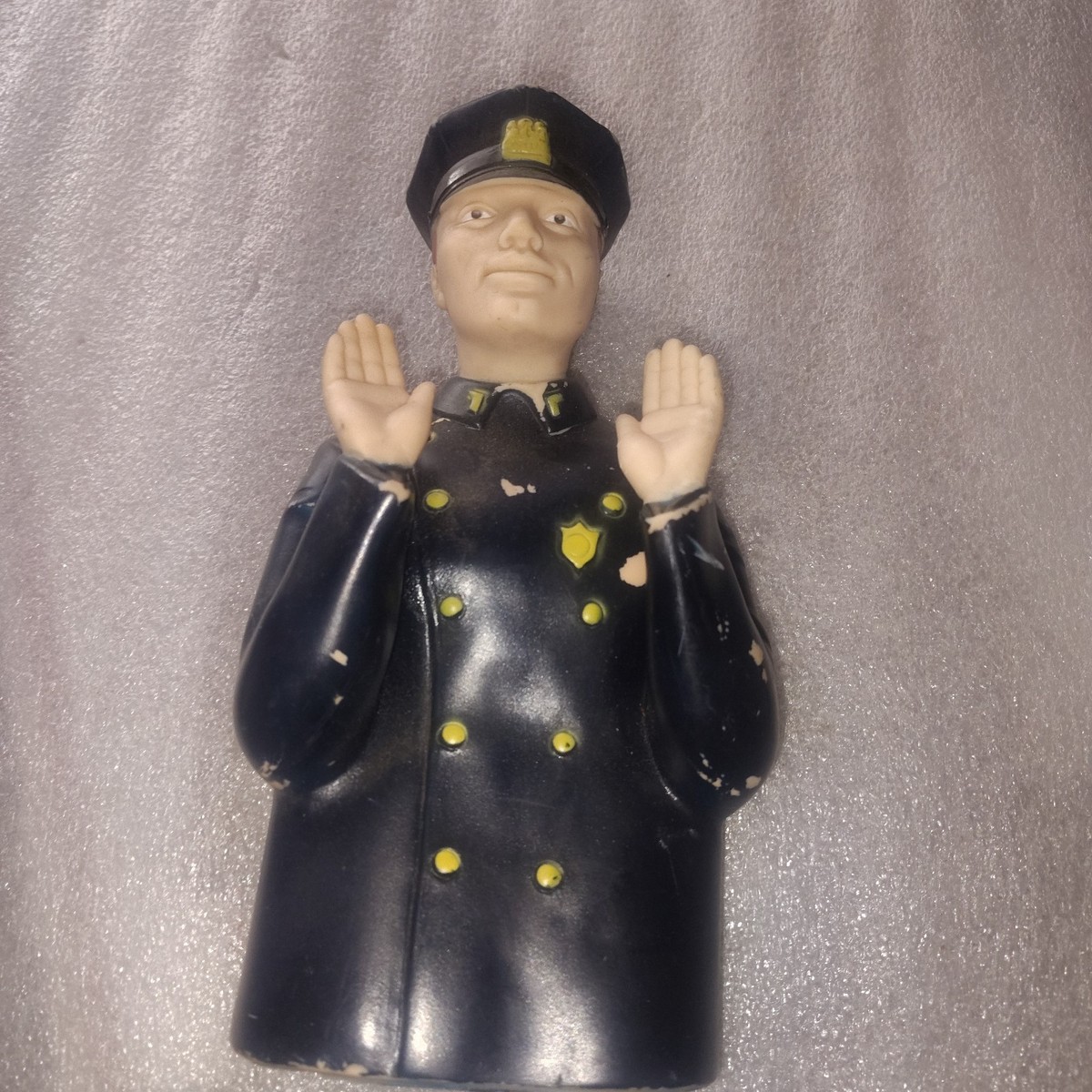 1968年製 ヴィンテージ　ポリスパペット Childcraft USA Rare VINTAGE 1968 POLICE OFFICER RUBBER HAND Childcraft PUPPET | eBay