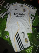 RONALDO #7 Real Madrid Home 2025-26 Kids Set ⚽️🥅🔥