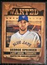 George Springer 2021 Topps Big League Wanted WT-13 Blue Jays 