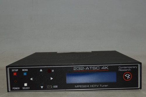 Contemporary Research Dolby Digital 232-ATSC 4K TV Tuner