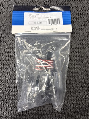 E-flite Heavy Duty Left 90 degree Retract- EFLG325L Replacement Airplane Parts