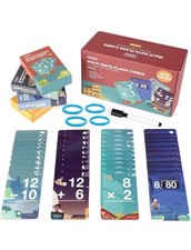 Beiens Multi Math Flash Cards 270 Cards Ages 6 Add Subtract Multiply Divide New
