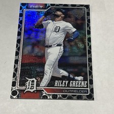 2026 Topps Series 1 - Riley Greene Black Spring Training #4/10 Detroit Tigers 