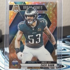 2025 Panini Mosaic - International Games Zack Baun #268 Honeycomb Prizm
