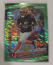 2025 Panini Prizm - TEE HIGGINS - Green Pulsar Prizm #13 | Cincinnati Bengals