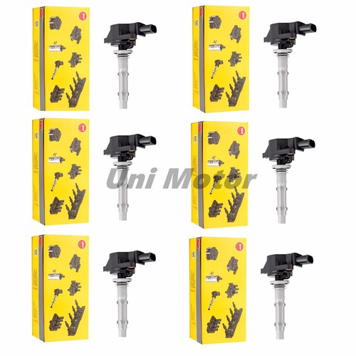 0001502780 6 pcs OEM NGK Ignition Coils for Mercedes C280 C300 E280 E300 E350 - Picture 1 of 8