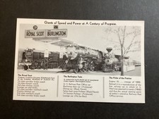 ICOLLECTZONE Century of Progress Worlds Fair Burlington Railroad Postcard (C500)