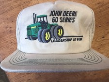 Vintage John Deere 60 Series "Leadership at Work" snapback cap. KProducts 1980’s