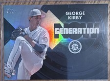 Topps Update 2022 George Kirby #GN-73 Generation Now Rookie Insert Mariners