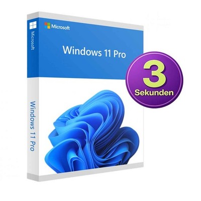 Windows 11 Pro Aktivierungs Key Original 32/64 Bit E-Mail Versand