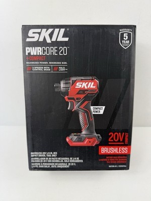 SKIL 20V Brushless 1/4 IN. Compact Hex Impact Driver (ID6739B-00) - Tool Only