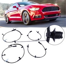 4pcs Frontrear Side Abs Wheel Speed Sensor For Ford Mustang 2015-2016 2018-2019