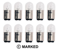 10 x 209 12V 5W BA15D DOUBLE CONTACT SIDE TAIL LIGHT TAXI ROOF LIGHT SIGN BULB