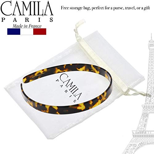Diadema francesa Paris CP2003 para mujer, hecha a mano Tokio, Tokio fuerte 0,50" - Imagen 6 de 7