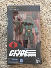 Hasbro GI Joe Classified Series Cobra Night-Viper 187 Action Figure 6-inch