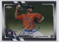 2021 Topps Chrome Rookie Auto Nivaldo Rodriguez #RA-NR Auto 1g8n