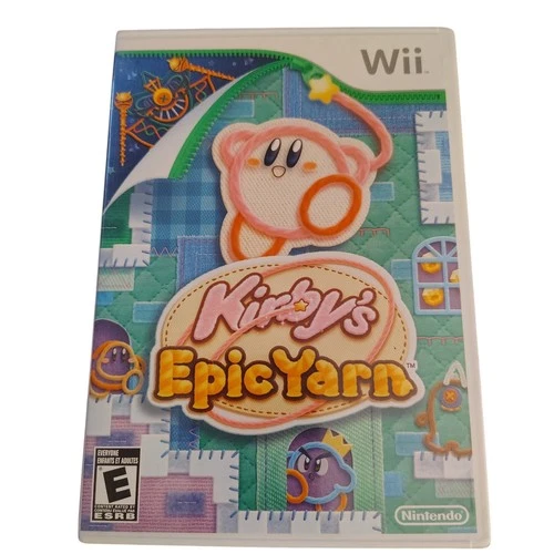 Kirby’s Epic Yarn Nintendo Wii NEW Factory Sealed Authentic