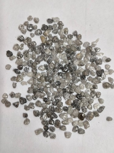 5,00 Ct Natürliche Diamanten Lose Grau Farbe 1,0–1,5 mm Kleine Diamanten Lot - Bild 1 von 7