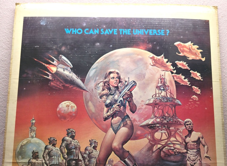 Barbarella Queen of the Galaxy 1977 27 x 41 Original Movie Poster Jane ...