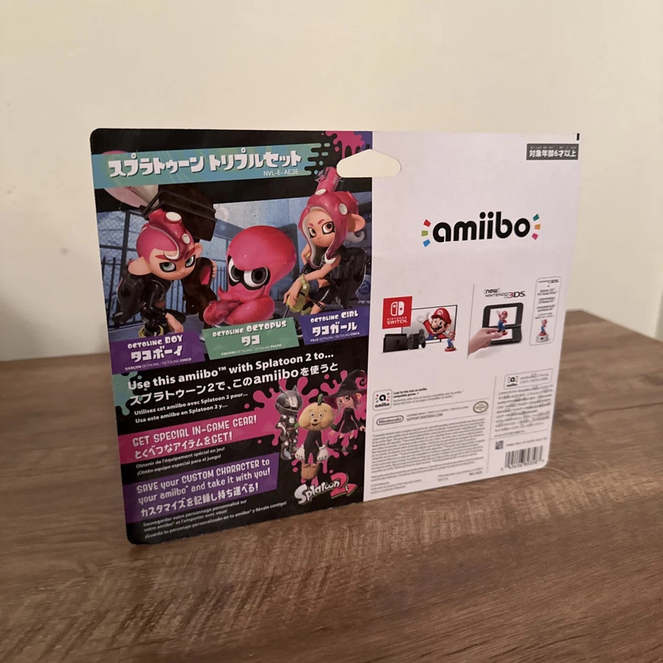 Figura amiibo Nintendo Splatoon Series - 3 piezas Foto 2 de 2