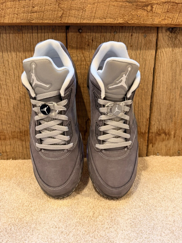 Talla 11 - Air Jordan 5 Golf Low Wolf Gris - Nuevo Foto 3 de 4
