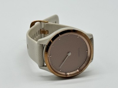 Rose Gold Vivomove 3s Light Sand Garmin Vivomove 3S GPS Hybrid