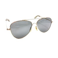 Gold Metal Aviator Sunglasses Gray Lens 140 USA Designer Fashion Pilot Men Women