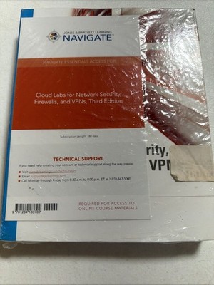 CLOUDLABS Virtual Lab Access for Network Security, Firewalls & VPNs, 3rd Edition