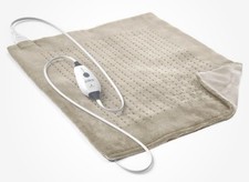 Pure Enrichment Pure Relief XXL 20 "x24" Ultra-Wide Microplush Heating Pad Beige