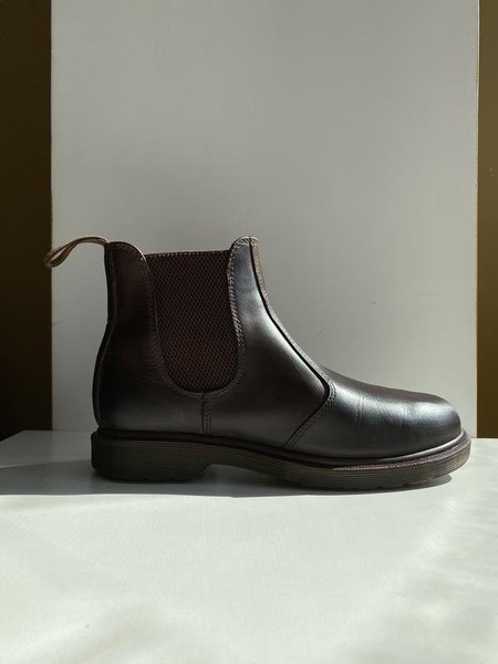 Herren Dr. Martens Stiefel Braun Leder 41