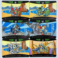 SD Gundam Gundlander Carddass Part2 18 Regular Cards Complete Bandai 1990 Japan