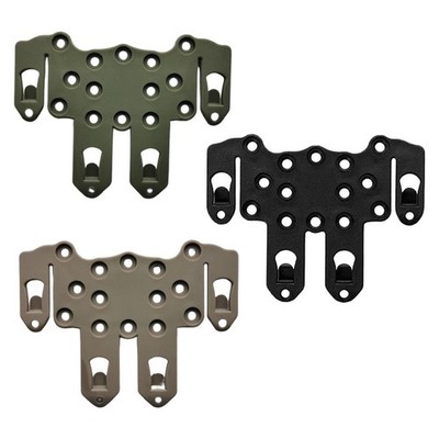 Molle Montageplattform Fast Fit Set Speed Clip Plattform Westen, Gürtel